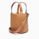 Alexie Tote: Tan Pebbled Leather