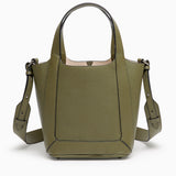 Alexie Tote: Olive Pebbled Leather