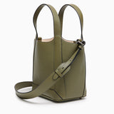 Alexie Tote: Olive Pebbled Leather