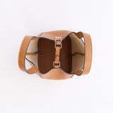 Alexie Tote: Tan Pebbled Leather