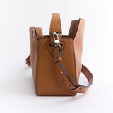 Clementine Bag: Tan Pebbled Leather
