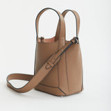 Alexie Tote: Taupe Pebbled Leather