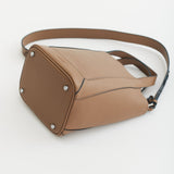 Alexie Tote: Taupe Pebbled Leather