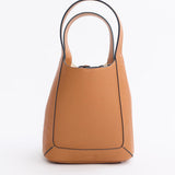 Alexie Tote: Tan Pebbled Leather