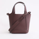 Alexie Tote: Coffee Pebbled Leather