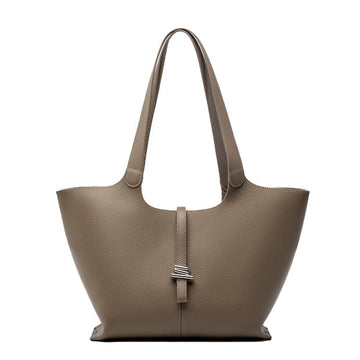 2025 New Women’s Genuine Leather Large Capacity Commuter Tote Bag