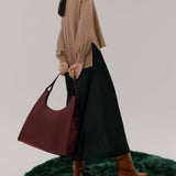 Oversized Double Loop Bag
