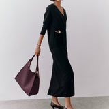 Oversized Double Loop Bag