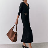Oversized Double Loop Bag