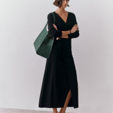 Oversized Double Loop Bag