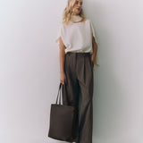 Tall Easy Zipper Tote