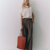 Tall Easy Zipper Tote