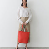 Tall Easy Zipper Tote