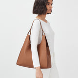 Oversized Double Loop Bag