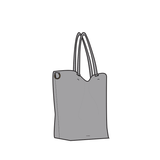 Tall Easy Zipper Tote