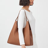 Oversized Double Loop Bag